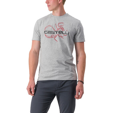 T-Shirt CASTELLI FINALE Cinzento 2023 0